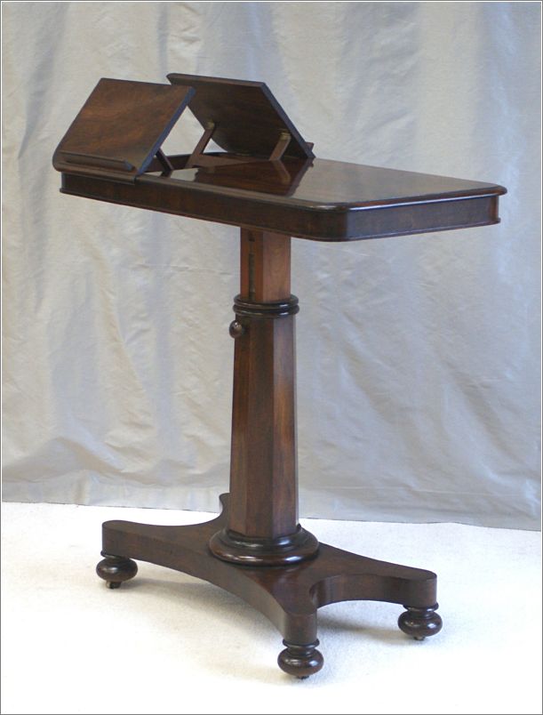 7006 Antique Mahogany Reading Table. 0754 564 1953 (3